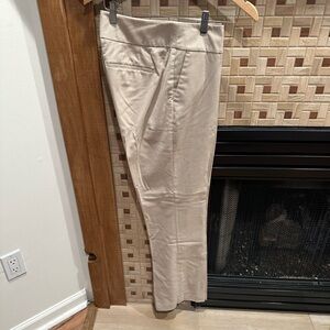 Ann Taylor Factory beige dress pants. Size 8